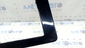 Front panel trim monitor frame VW Jetta 24-26 black gloss, scratches