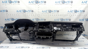 Torpedo front panel with AIRBAG VW Jetta 25-26 black