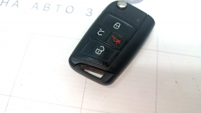VW Jetta 20-26 key, 4 buttons, folding, scratches