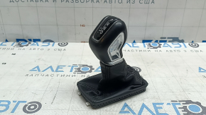 Volvo XC60 20-21 T5, T6 gear knob, black leather, with cover, scuffs