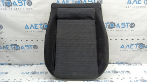 VW Jetta 22-26 passenger seat cushion upholstery, black fabric, heated, dry cleanable