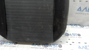 VW Jetta 22-26 passenger seat cushion upholstery, black fabric, heated, dry cleanable