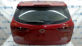 Naked tailgate with glass Toyota Highlander 20-22 red 3T3, with trapezoid and leash