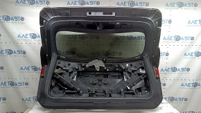 Naked tailgate with glass Toyota Highlander 20-22 red 3T3, with trapezoid and leash