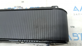 Volvo XC60 18-26 center console cup holders black Iron Ore with chrome, scratches, bumps