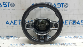 Volvo XC60 18-24 steering wheel, black leather, heated, type 2, scratches, chips