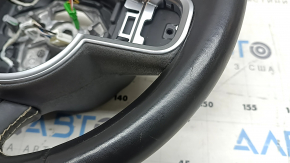 Volvo XC60 18-24 steering wheel, black leather, heated, type 2, scratches, chips