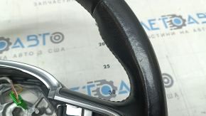 Volvo XC60 18-24 steering wheel, black leather, heated, type 2, scratches, chips