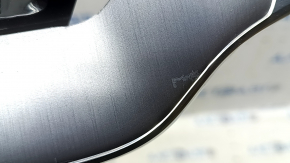 Left front panel trim Volvo XC60 18-26 gray Iron Ore with chrome, corrosion