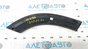Rear left wing arch trim for VW Taos 22-25 on the door, structure, scratches