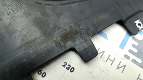 The rear left underbody protection of the Audi A3 22-26 AWD is worn out
