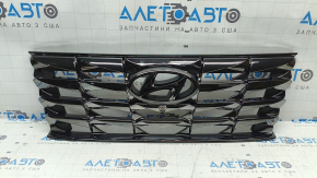 Hyundai Tucson 2022-2026 radiator grille assembly for the camera, black