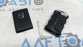Volvo XC60 18-26 keyless key, 4 buttons, black, 433.92MHz, worn, scratched