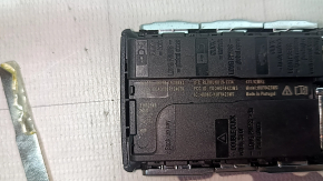 Volvo XC60 18-26 keyless key, 4 buttons, black, 433.92MHz, worn, scratched