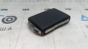 Volvo XC60 18-26 keyless key, 4 buttons, black, 433.92MHz, worn, scratched