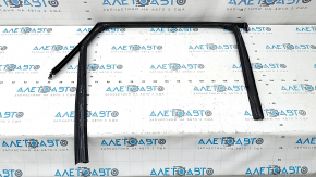 Upper rear left door molding VW Taos 22-25 black matte, scratch