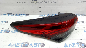 Left outer wing light Toyota Highlander 20-23 LED, without fastening, scratches
