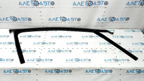 Upper door molding, front right, VW Taos 22-25, matte black