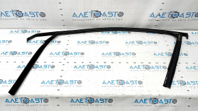 Upper door molding, front right, VW Taos 22-25, matte black