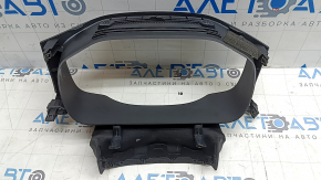 Instrument cluster frame Volvo XC60 18-26 black, without left plug