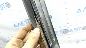 Rear bumper trim Toyota Highlander 20-22 chrome type 1, scratches, swollen chrome