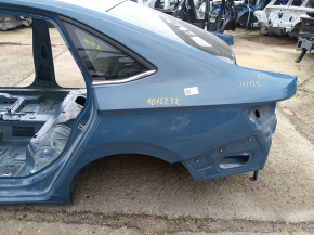 Quarter wing rear left VW Jetta 19-26 on the body, blue
