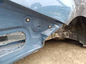 Quarter wing rear right VW Jetta 19-26 on the body, blue, dented, burnt