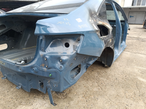Quarter wing rear right VW Jetta 19-26 on the body, blue, dented, burnt