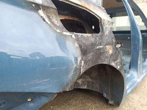Quarter wing rear right VW Jetta 19-26 on the body, blue, dented, burnt