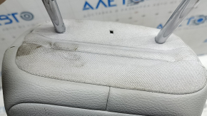 Headrest 2nd row left Jeep Compass 22-22 gray leather, gray stitching, for cleaning