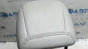 Headrest 2nd row left Jeep Compass 22-22 gray leather, gray stitching, for cleaning