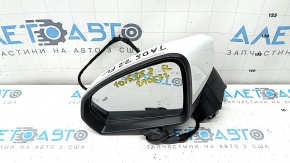 Left side mirror assembly VW Taos 22-25 5+2 pins, BSM, heated, white