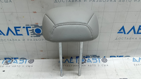 Headrest 2nd row central Jeep Compass 22-22 gray leather, gray stitching, dry-cleanable