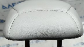 Headrest 2nd row central Jeep Compass 22-22 gray leather, gray stitching, dry-cleanable