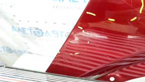 Front right fender Toyota Highlander 20-26 red 3T3, scratches, dents, dings