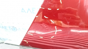Front right fender Toyota Highlander 20-26 red 3T3, scratches, dents, dings