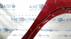Front right fender Toyota Highlander 20-26 red 3T3, scratches, dents, dings