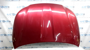 Naked hood Toyota Highlander 20-26 red 3T3, aluminum, peeling varnish