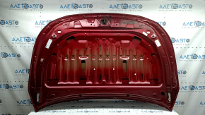 Naked hood Toyota Highlander 20-26 red 3T3, aluminum, peeling varnish