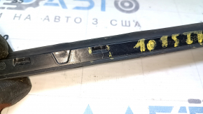 Left windshield molding Audi Q5 8R 09-17 black matte, broken fasteners