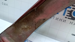 Front left wing Toyota Camry v40 07-11 red 3R3, after repair, bumps, corrosion
