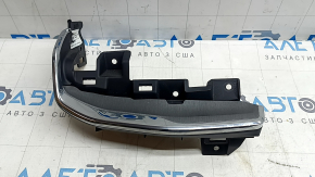 Left lower front panel trim Jeep Compass 22-26 graphite with chrome, minor scratches