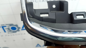 Left lower front panel trim Jeep Compass 22-26 graphite with chrome, minor scratches