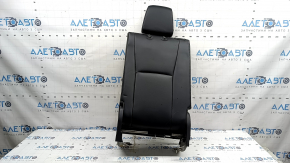 Backrest of the rear 3rd row of seats, left, Toyota Highlander 20-23, black leather, Platinum, Limited, XSE, with headrest and bracket