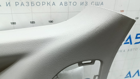 Lower tailgate trim for Jeep Compass 22-23, gray, with plugs, needs cleaning, scratches