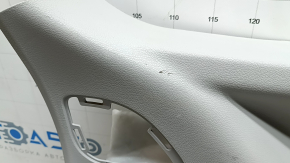 Lower tailgate trim for Jeep Compass 22-23, gray, with plugs, needs cleaning, scratches