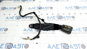 Rear seat belt latch 3rd row left Toyota Highlander 20-26 black, with sensor, worn