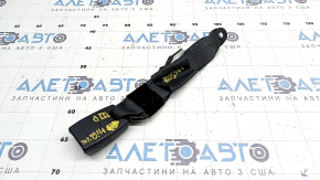 Rear seat belt latch 3rd row central Toyota Highlander 20-26 black, with sensor, worn