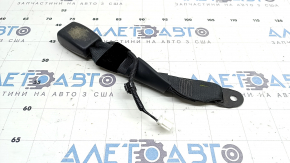 Rear seat belt latch 3rd row central Toyota Highlander 20-26 black, with sensor, worn
