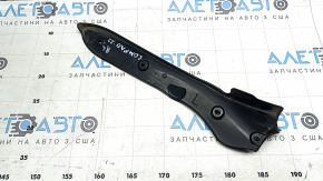 Side inner left tailgate trim Jeep Compass 17-26 black, scratched